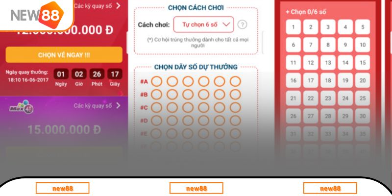  Cách chơi xổ số Vietlott Mega 6/45